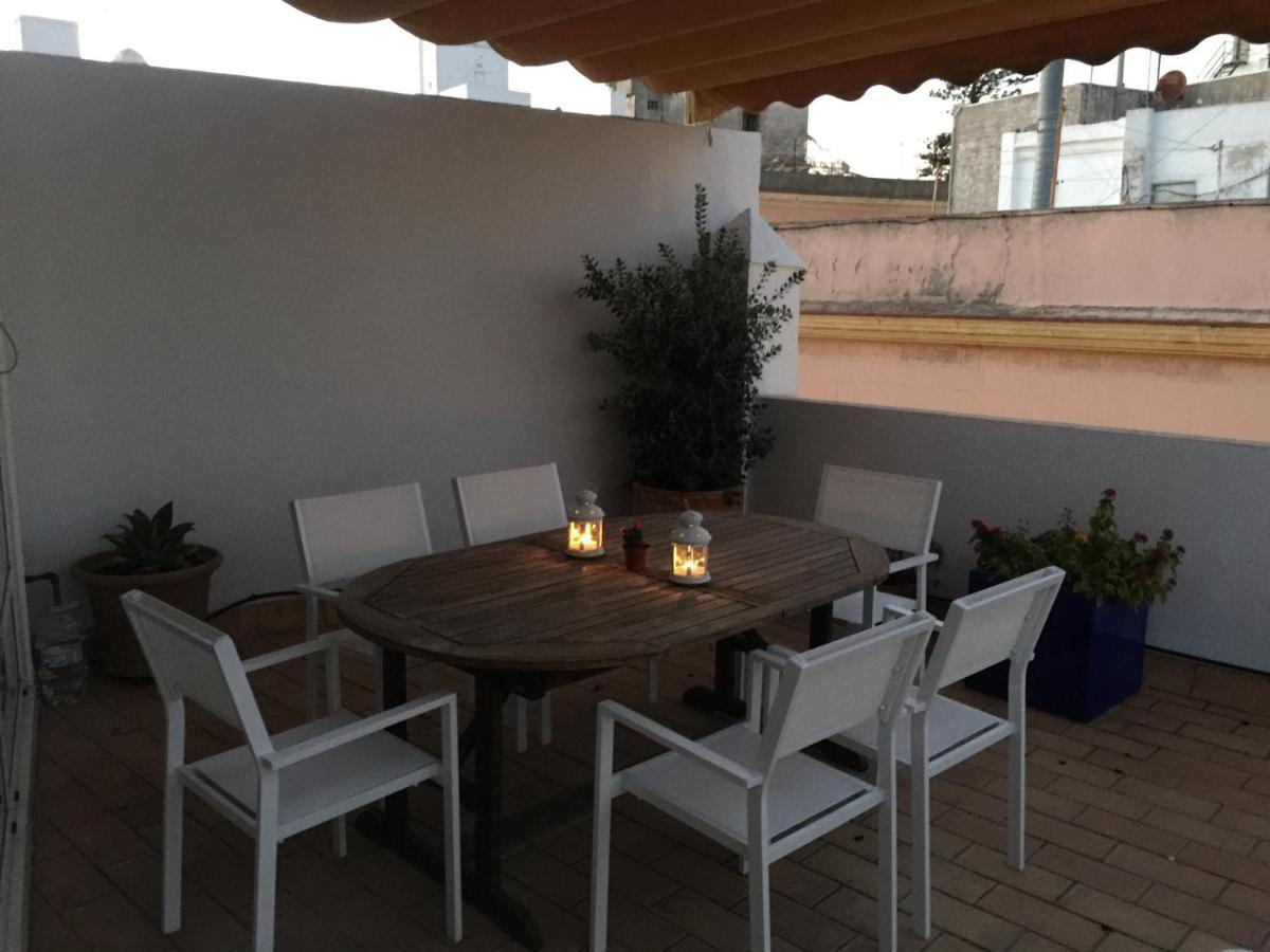 La Terraza De San Pedro Apartment Cadiz Bagian luar foto